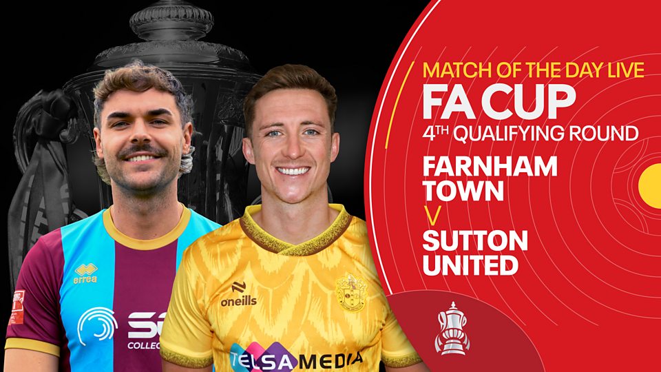 Fourth Qualifying Round: Farnham Town v Sutton United