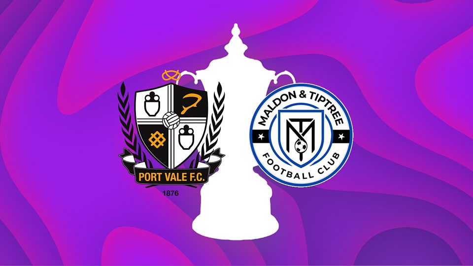 Port Vale v Maldon & Tiptree (02/11/2025)