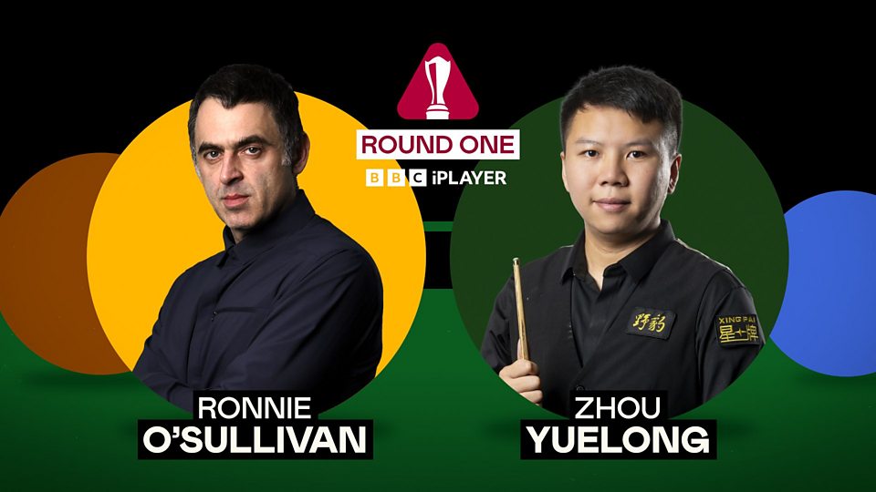 Ronnie O'Sullivan v Zhou Yuelong - Table 1