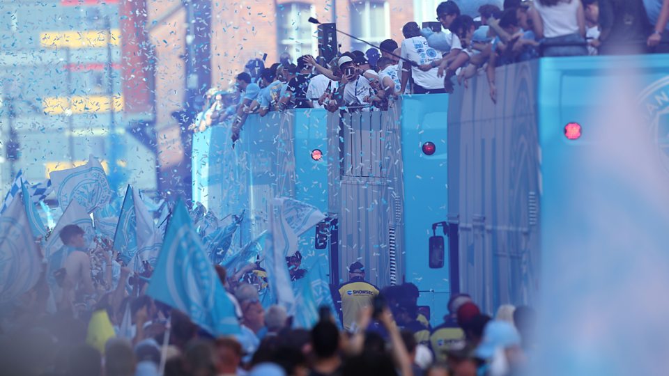 Manchester City Homecoming Parade