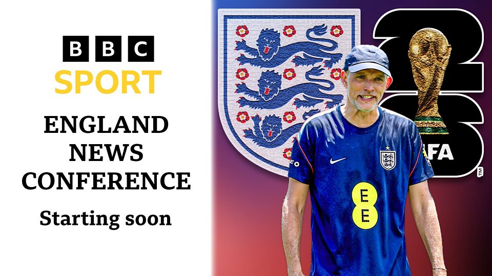 England news conference