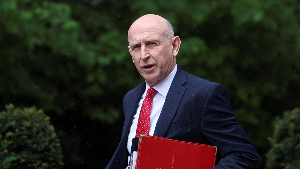 John Healey Resigns as Defence Secretary