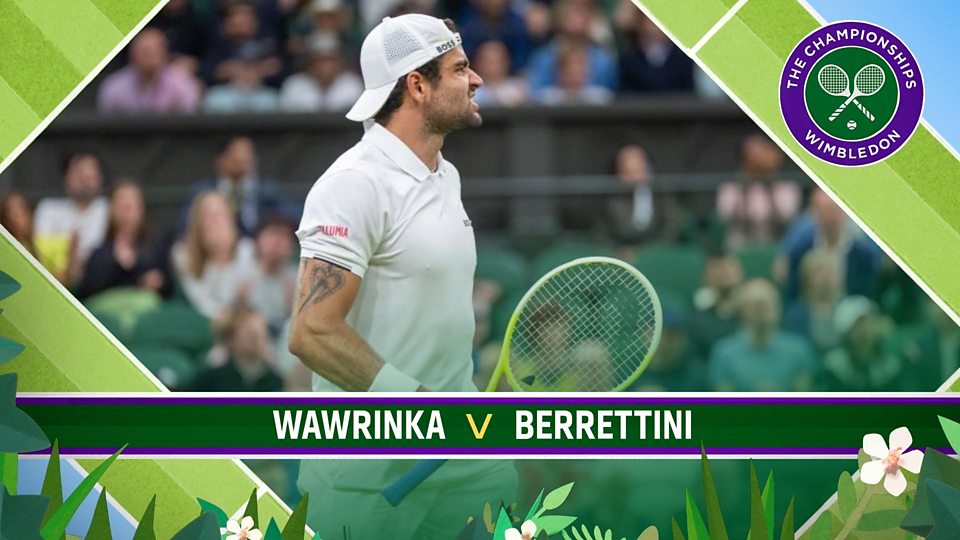 No.1 Court: Wawrinka v Berrettini