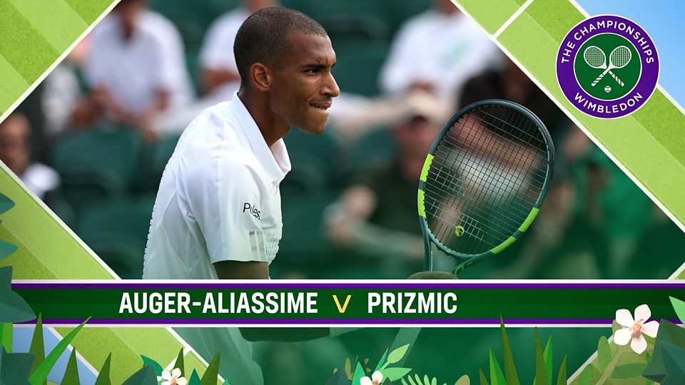 No.1 Court: Auger-Aliassime v Prizmic