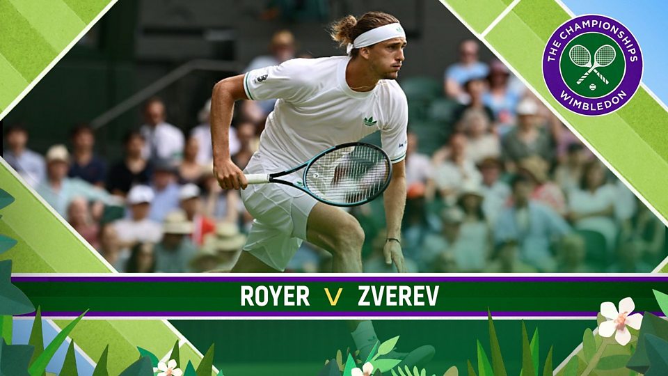 No.1 Court: Valentin Royer v Zverev