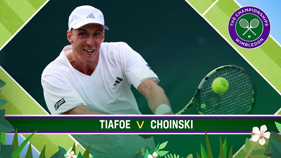 BBC Two: Tiafoe v GB's Choinski