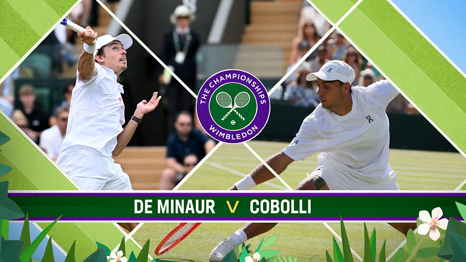 BBC Two: De Minaur v Cobolli