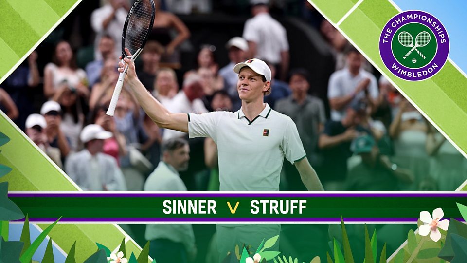 BBC Two: Sinner v Struff
