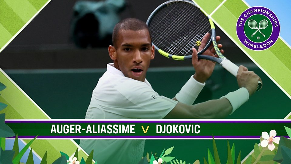 Centre Court: Auger-Aliassime v Djokovic