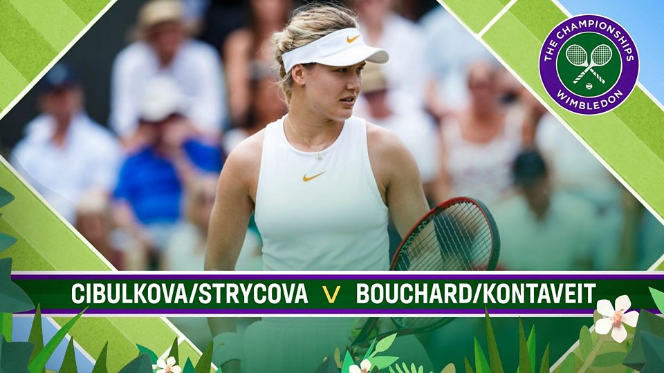 No.1 Court: Cibulkova/Strycova v Bouchard/Kontaveit