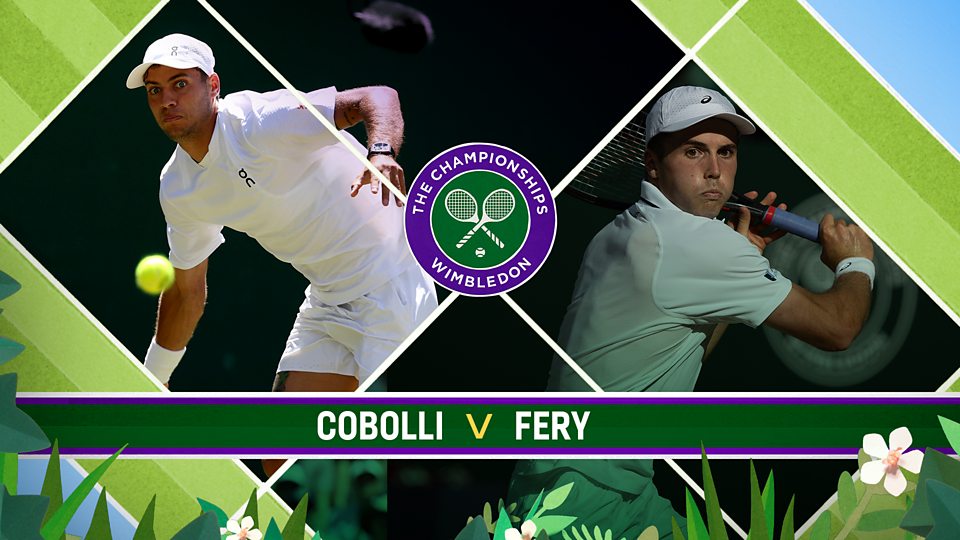 BBC One: Cobolli v Fery
