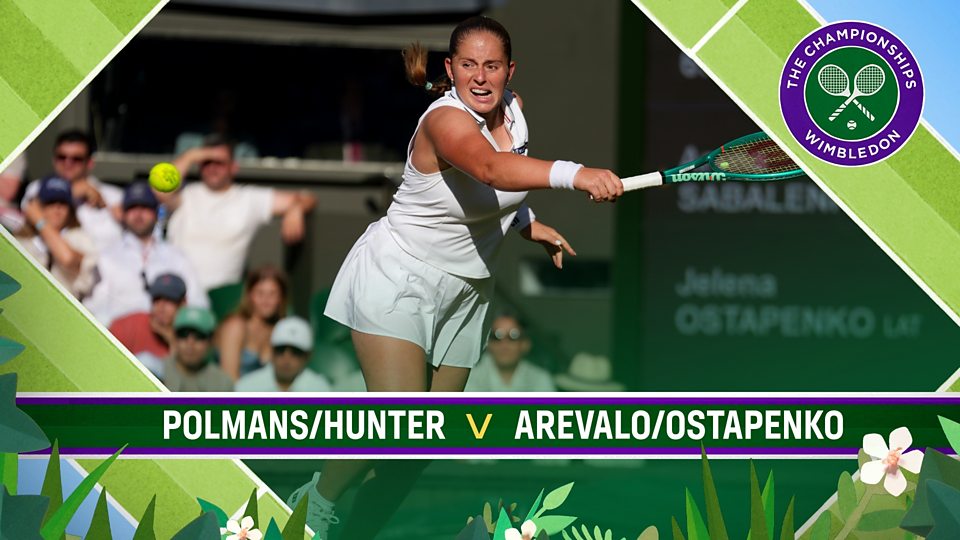 BBC Two: Polmans/Hunter v Arevalo/Ostapenko