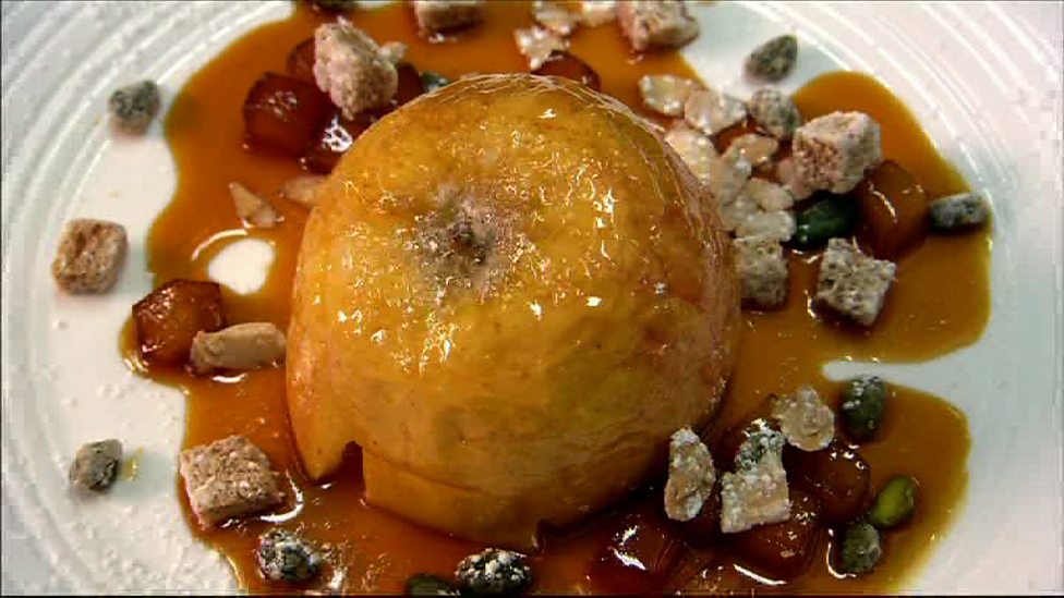 BBC Two Raymond Blanc's Kitchen Secrets, Series 1, Apples, Baked