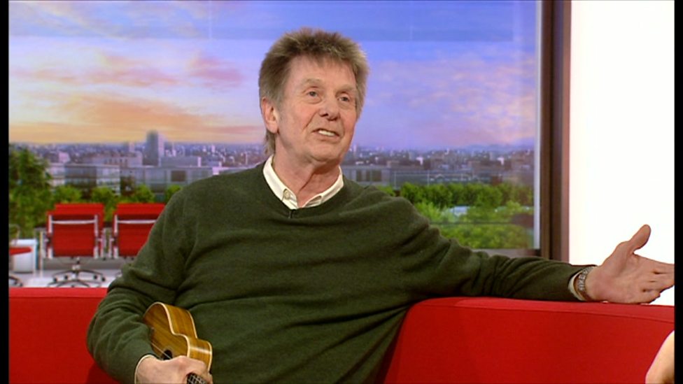 BBC One Breakfast, 09/12/2013, 'King of the Ukulele' Joe Brown on 50