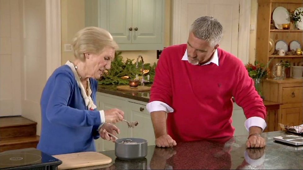 BBC One The Great British Bake Off, Christmas Special, Mary Berry's