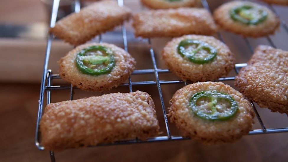 BBC One The Good Cook, Episode 5, Savoury parmesan biscuits