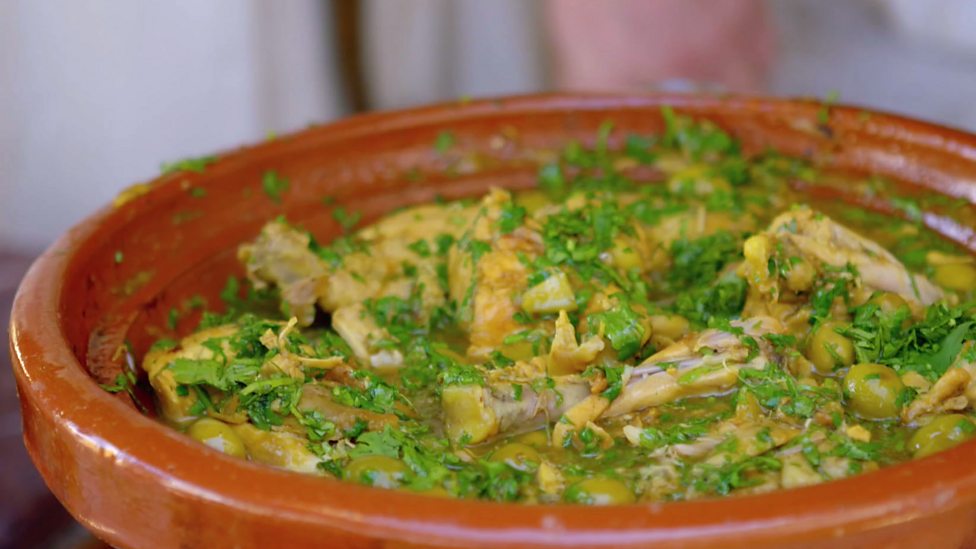BBC Two Hairy Bikers Chicken & Egg, Morocco, Chicken tagine