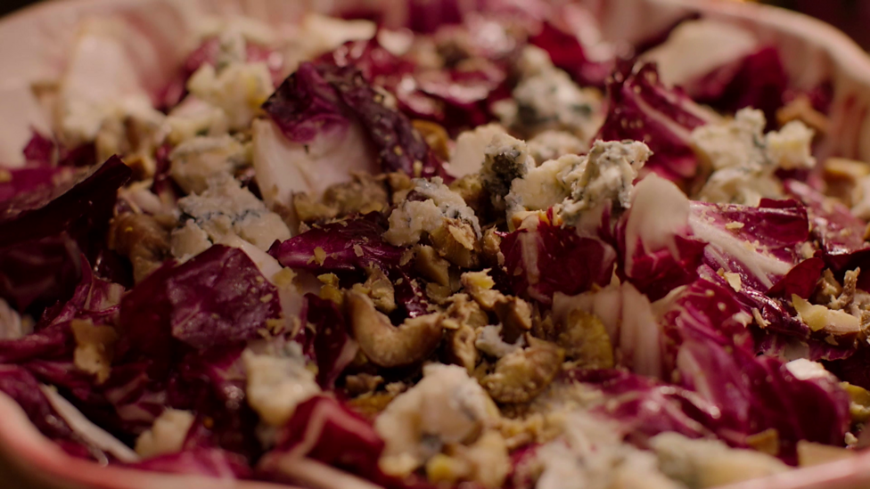 BBC Two Nigella At My Table, Nigella's Radicchio, Chestnut and Blue