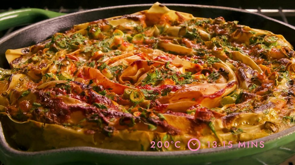 BBC Two Nadiya’s Everyday Baking, Series 1, Speedy Bakes, A speedy hack on an oldschool quiche