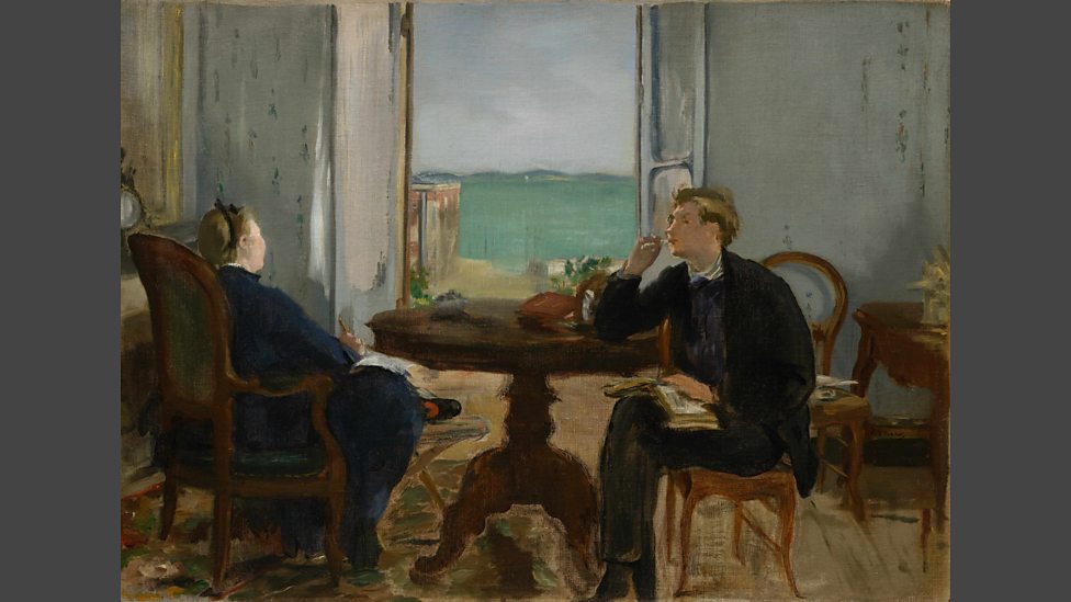 BBC - Manet: Portraying Life - Interior at Arcachon, 1871 by Édouard Manet