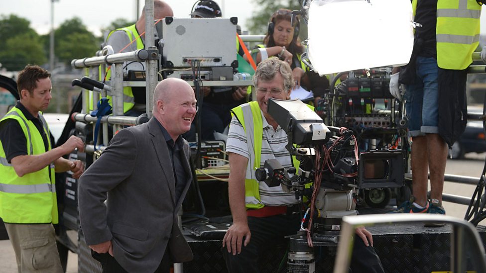 BBC One - EastEnders, The Crash: Behind The Scenes Pictures - Laughing ...