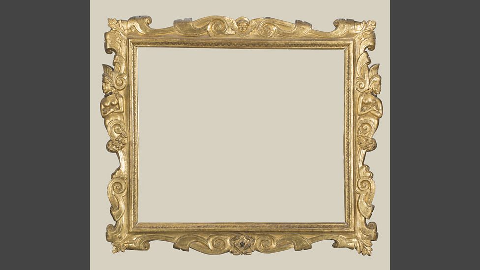 Bbc A Sansovino Frame With Well Preserved Original Gilding A Sansovino Frame With Well Preserved Original Gilding