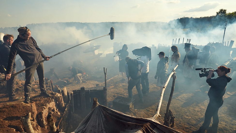 bbc one filming on location in lithuania war and peace a look