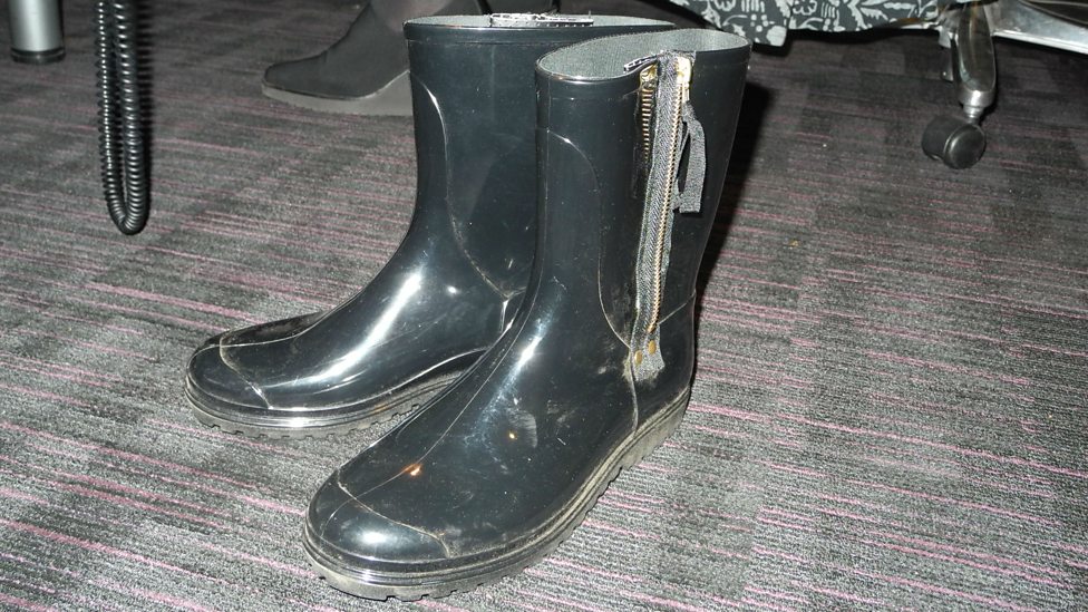 evans wide calf wellies