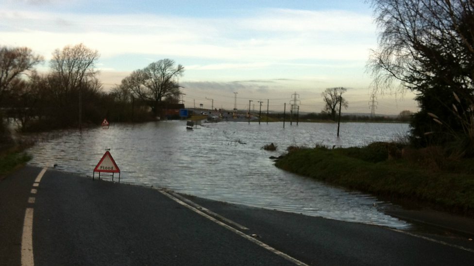 BBC Radio Lincolnshire William Wright A57 flooding stops