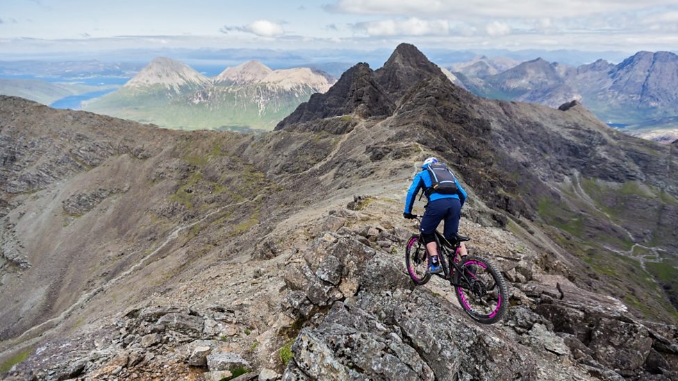 danny macaskill riding the ridge