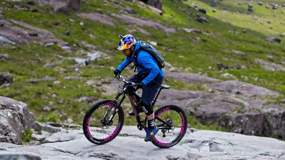 danny macaskill riding the ridge