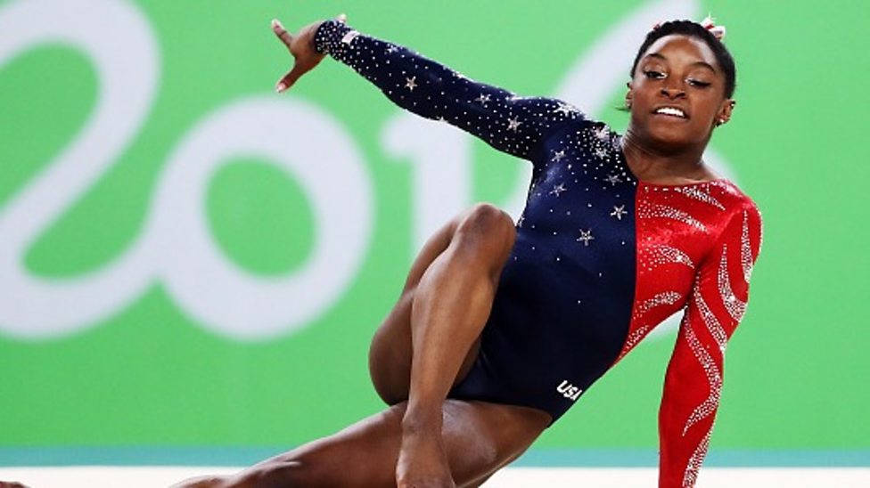 Rio 2016 Olympics Simone Biles Performs Dazzling Floor