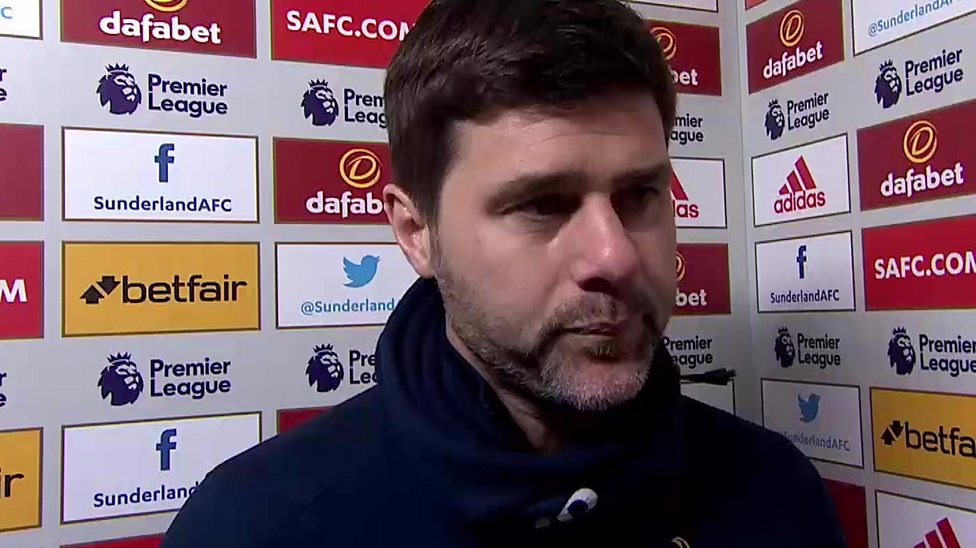 Sunderland 0 0 Tottenham Mauricio Pochettino Disappointed By Lack Of Aggression c Sport