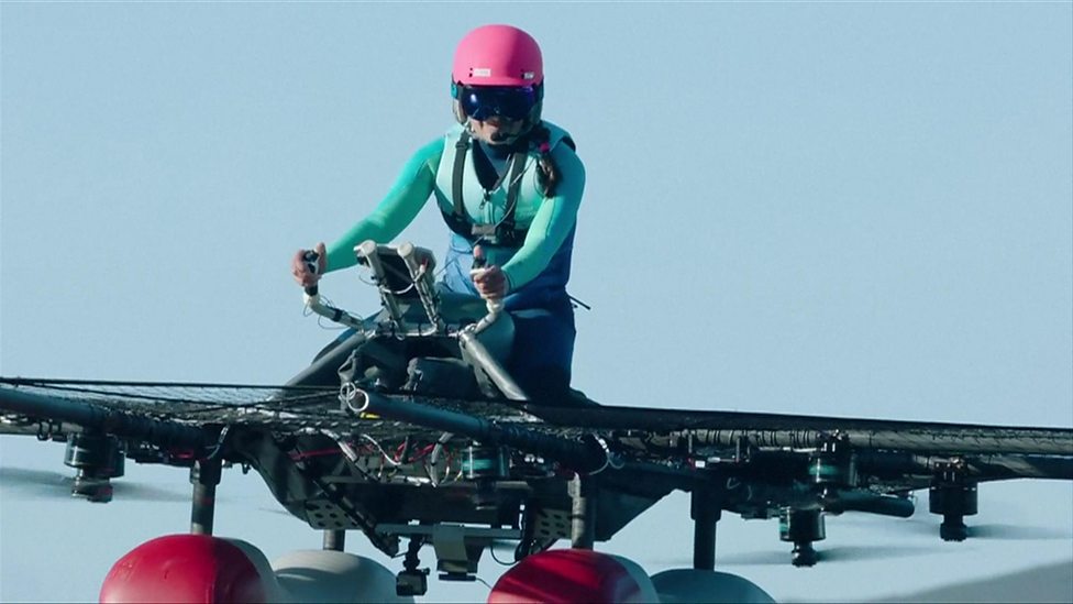 New 'personal flying machine' takes off CBBC Newsround