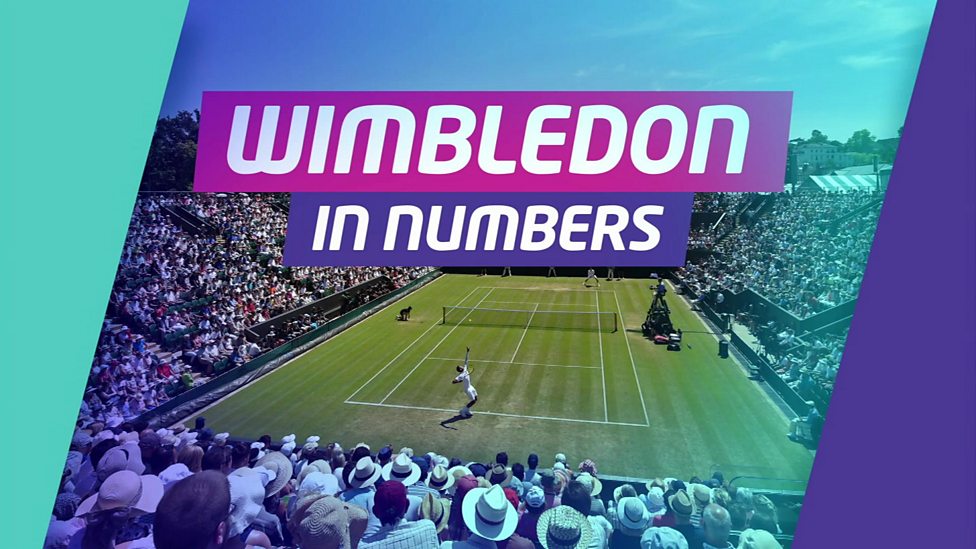Wimbledon 2017 in numbers