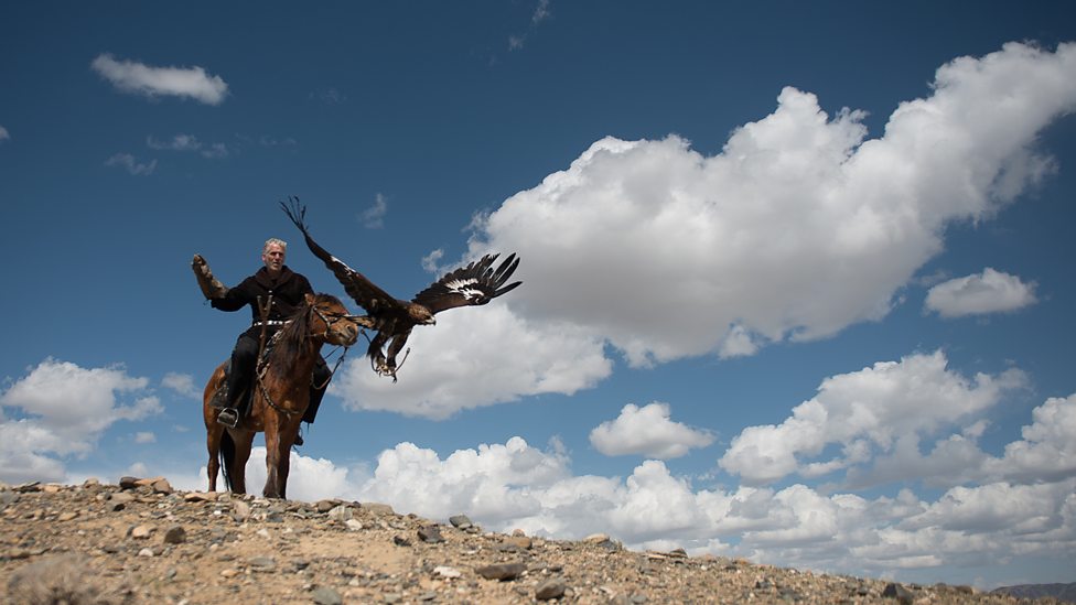 BBC Two Tribes, Predators & Me In pictures... The Eagle People of