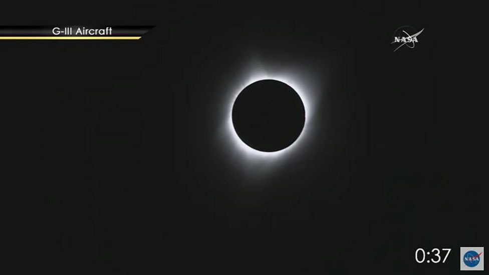 Solar eclipse: The amazing moment when the world first saw it