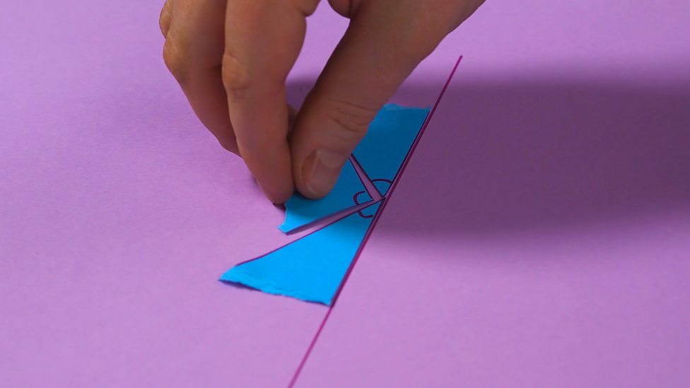 How to show the angles in a triangle add up to 180 degrees - BBC Bitesize