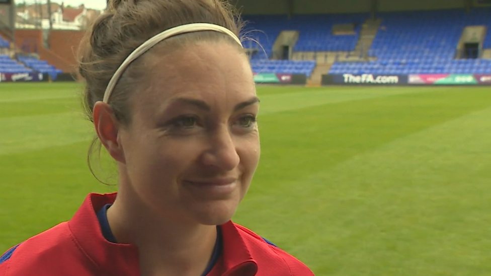 England Striker Jodie Taylor Euros Behind Us And Were Ready To Face