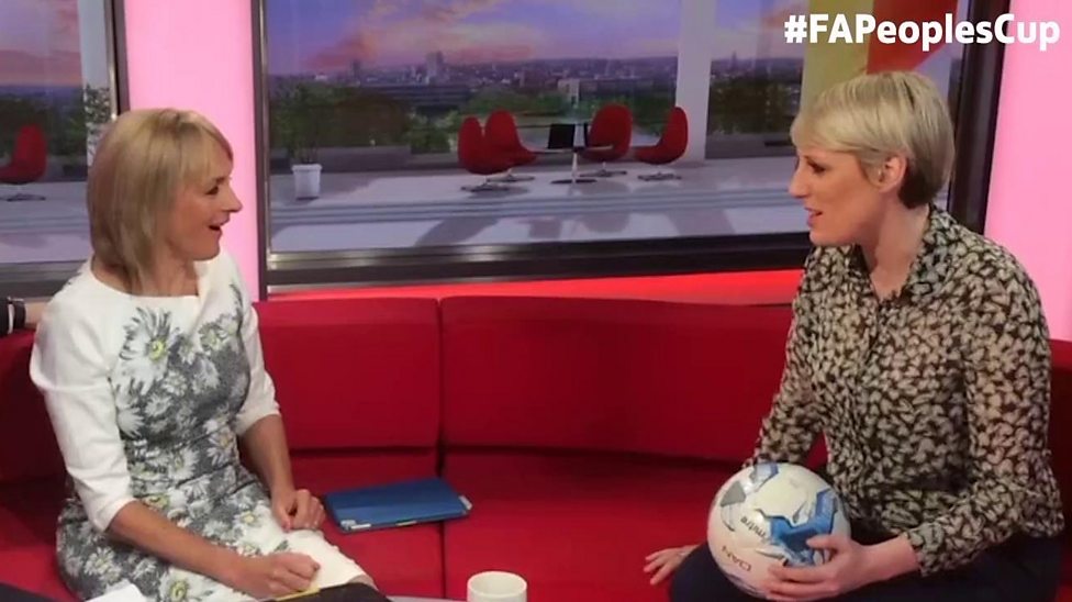 FA People's Cup 2018: BBC Breakfast's Steph McGovern gets ...