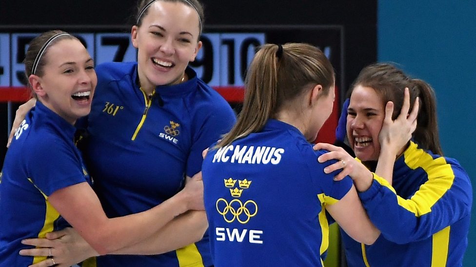 Winter Olympics Swedens Best Shots Of A Golden Display In Womens