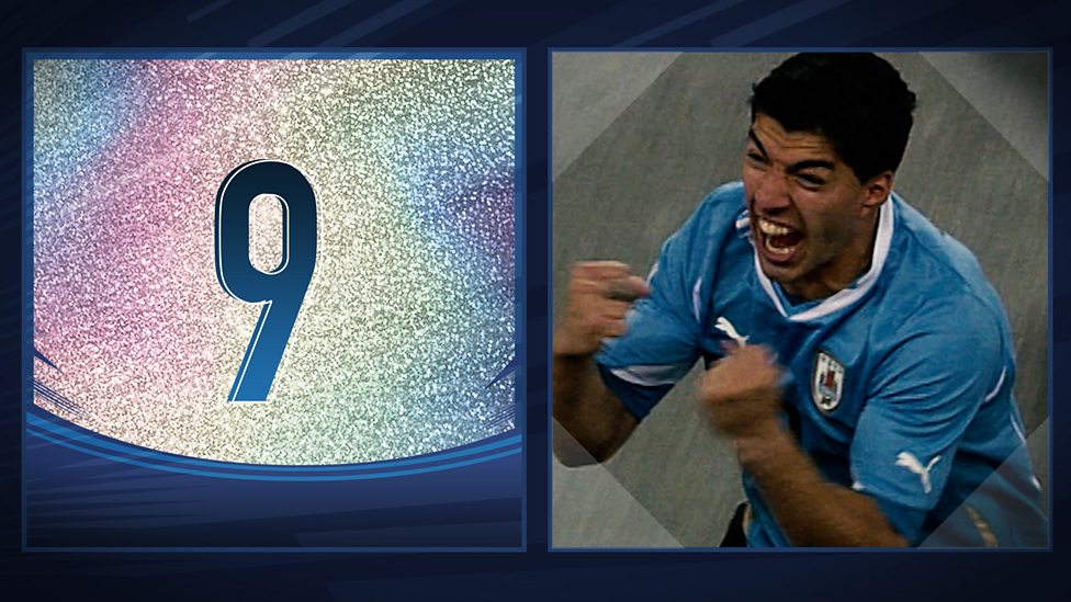 Image result for World Cup countdown: Suarez handball denies Ghana - 2010