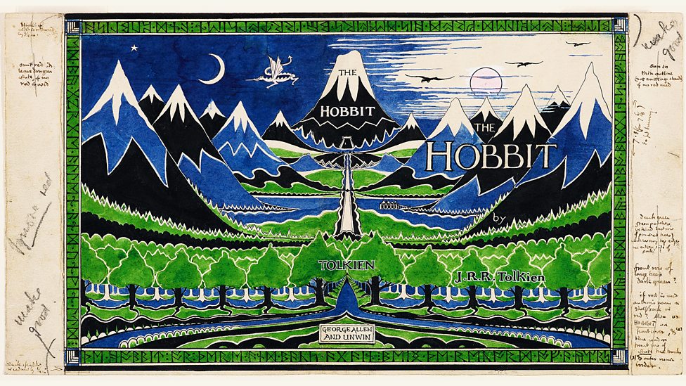 New exhibition of JRR Tolkien's art in Oxford P068ptsl