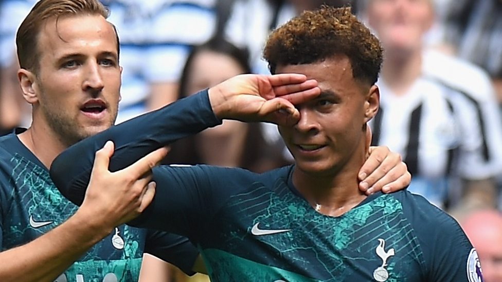 Dele Alli's new goal celebration is confusing the football world - CBBC ...