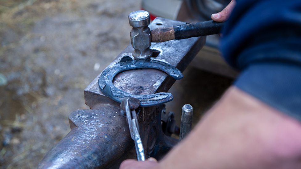 How to a farrier Charlie's story BBC Bitesize