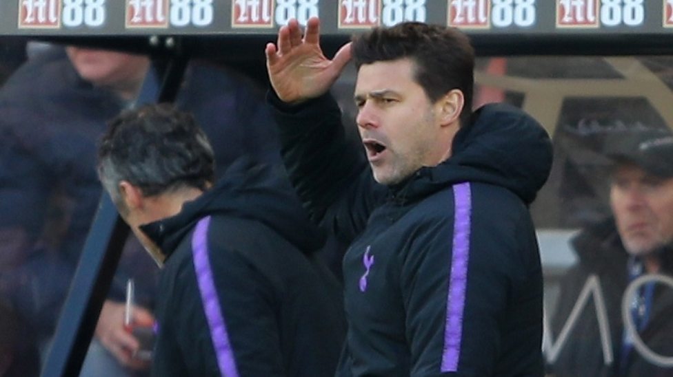 Image result for pochettino bournemouth 1-0 tottenham