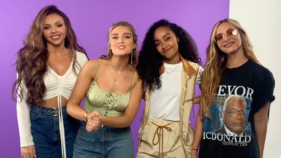 Little Mix sing 'It's Coming Home' for England Lionesses