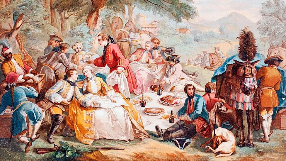 How The Picnic Came To British Blankets - BBC Bitesize