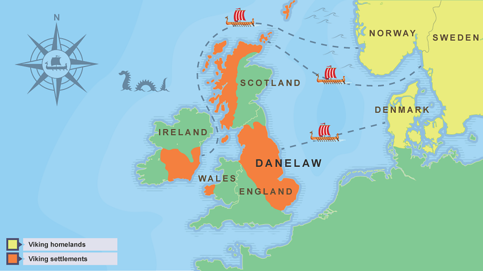 Скандинавия англия. Вторжение викингов в Англию карта. Вторжение викингов в Британию карта. Завоевание Англии викингами карта. Викинги в Британии карта.