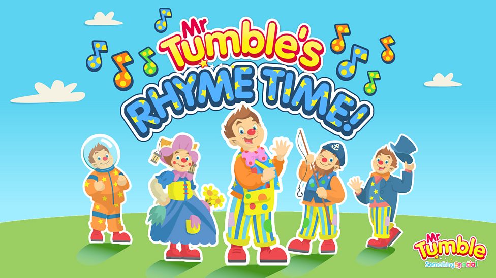 Play Mr Tumble's Rhyme Time game on CBeebies.